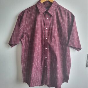 Arnold Palmer Shirt Mens Size XL Button Up Short Sleeve